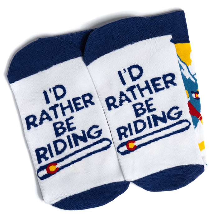 I'd Rather Be Riding Socks (CO Edition)