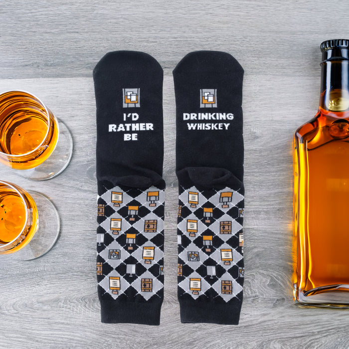 I'd Rather Be Drinking Whiskey Socks