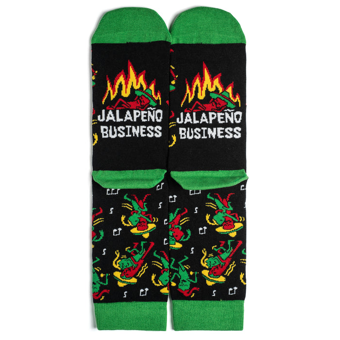 Jalapeño Business Socks