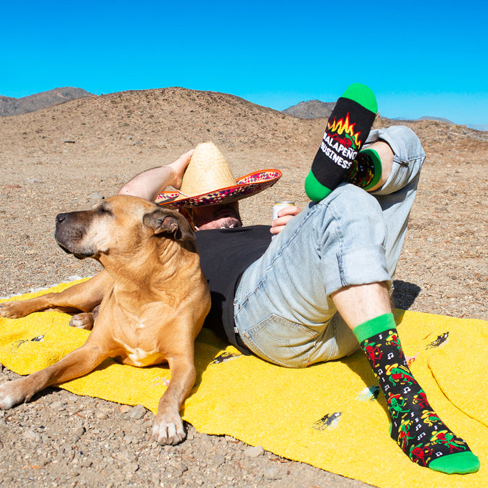 Jalapeño Business Socks