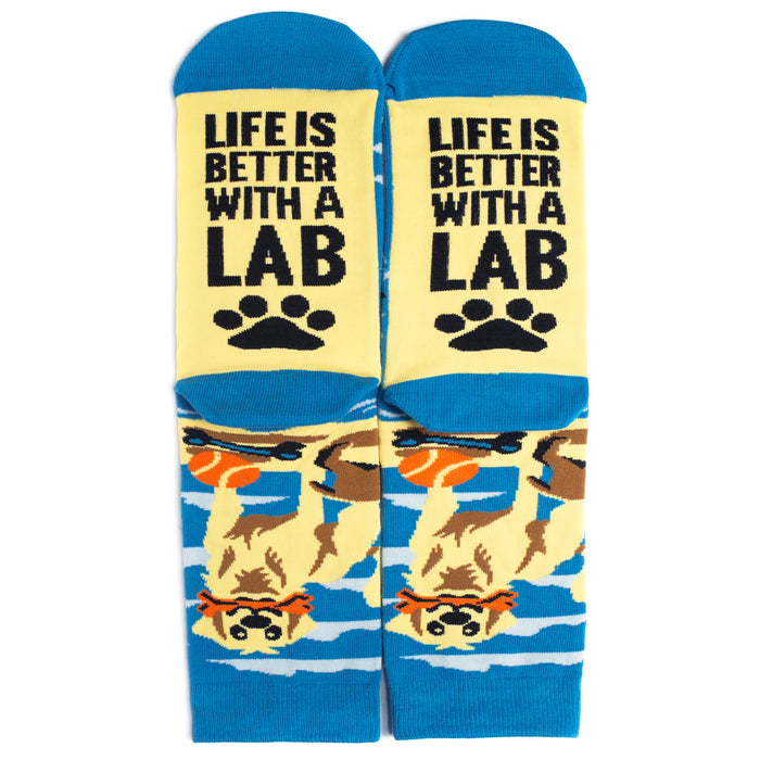 Life Is Better With a Lab Socks