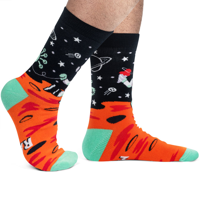 I'd Rather Be Living On Mars Socks