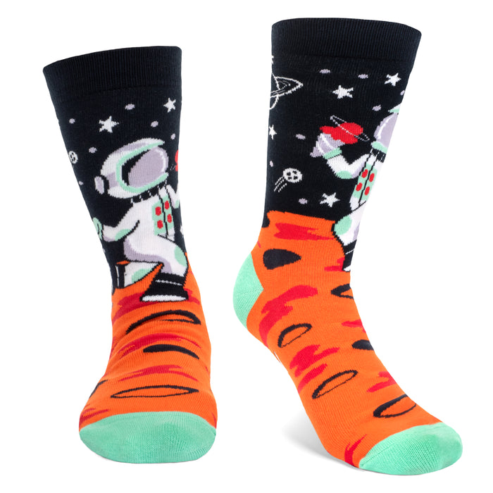 I'd Rather Be Living On Mars Socks