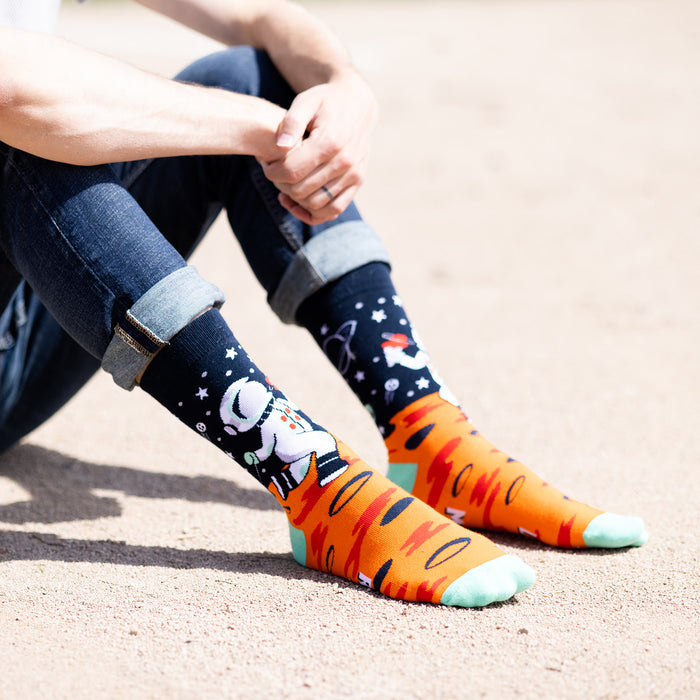 I'd Rather Be Living On Mars Socks