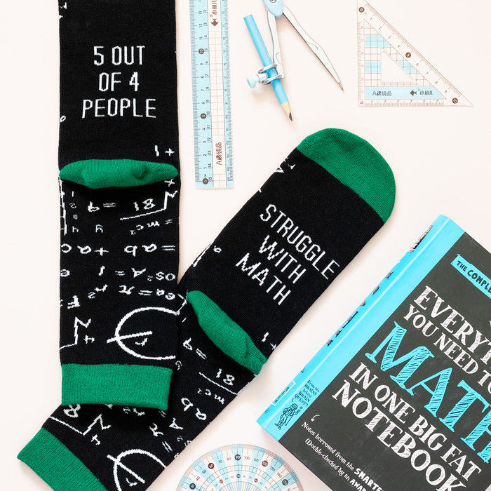 Math Nerd Socks