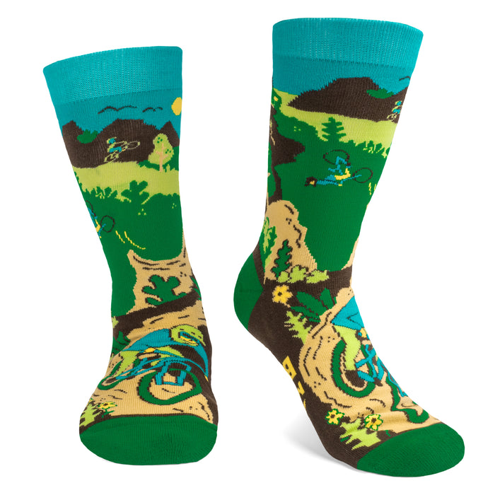 I'd Rather Be Mountain Biking Socks