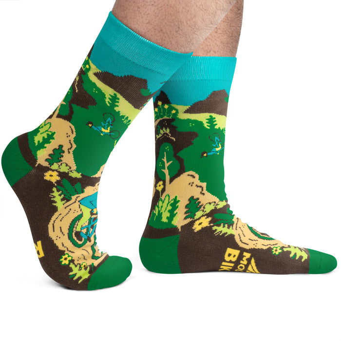 I'd Rather Be Mountain Biking Socks