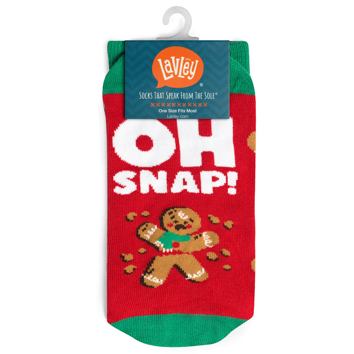 Oh Snap (Gingerbread Men) Christmas Socks