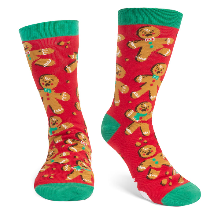 Oh Snap (Gingerbread Men) Christmas Socks