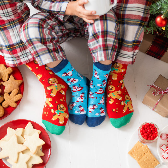 Oh Snap (Gingerbread Men) Christmas Socks