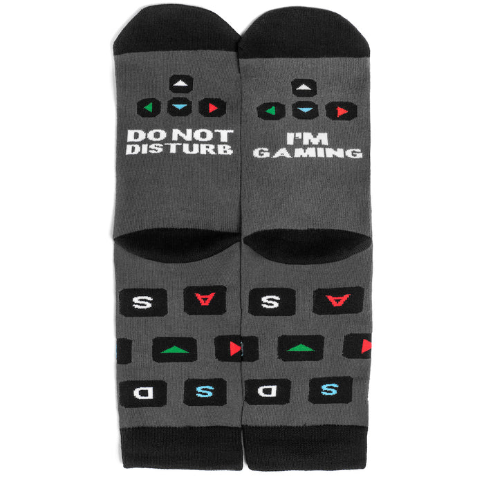 Do Not Disturb I'm Gaming (PC) Socks