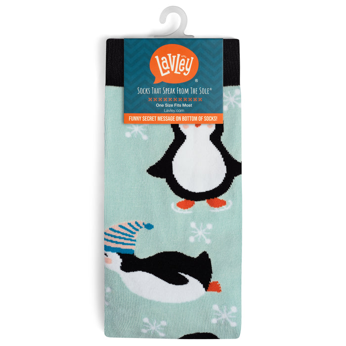 Let's Chill Penguin Socks