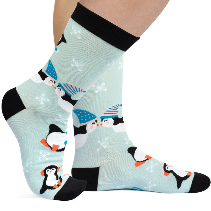 Let's Chill Penguin Socks