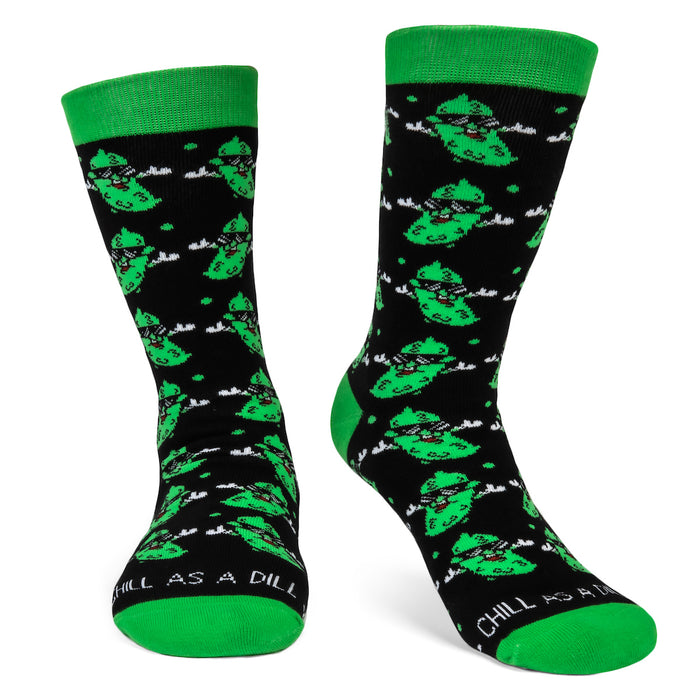 Chill As A Dill Pickle Socks