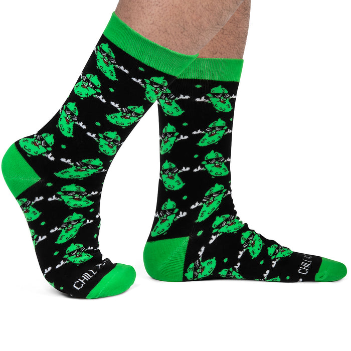 Chill As A Dill Pickle Socks