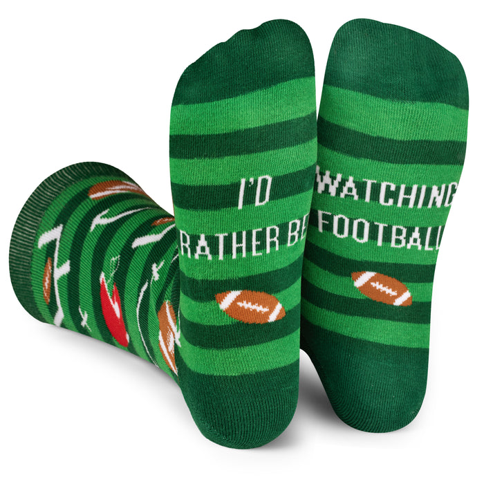 I'd Rather Be Watching Football Socks