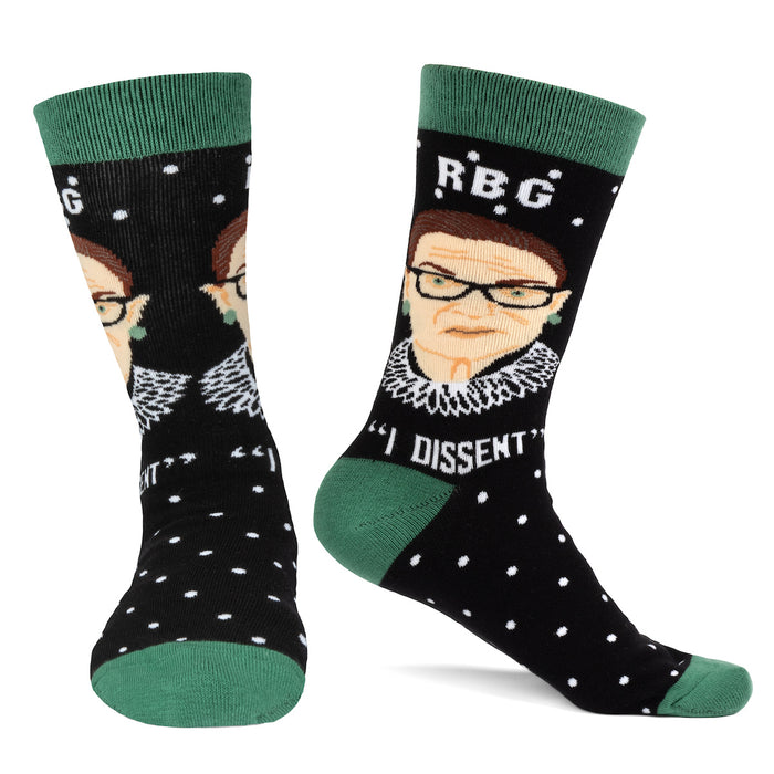 RBG "I Dissent" Socks