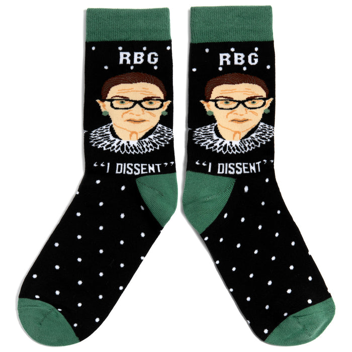 RBG "I Dissent" Socks