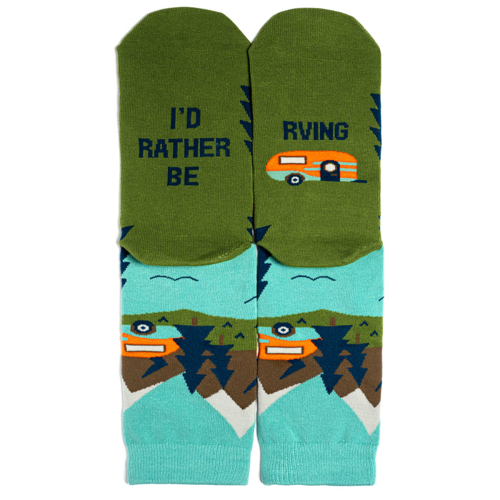 I'd Rather Be RVing Socks