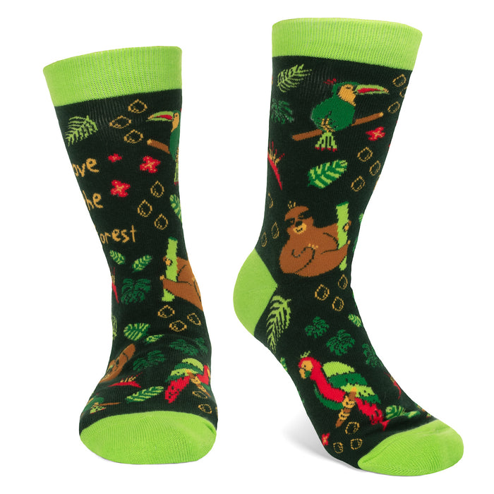 Save The Rainforest Socks