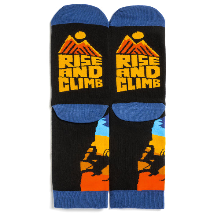 Rise and Climb (Rock Climbing) Socks