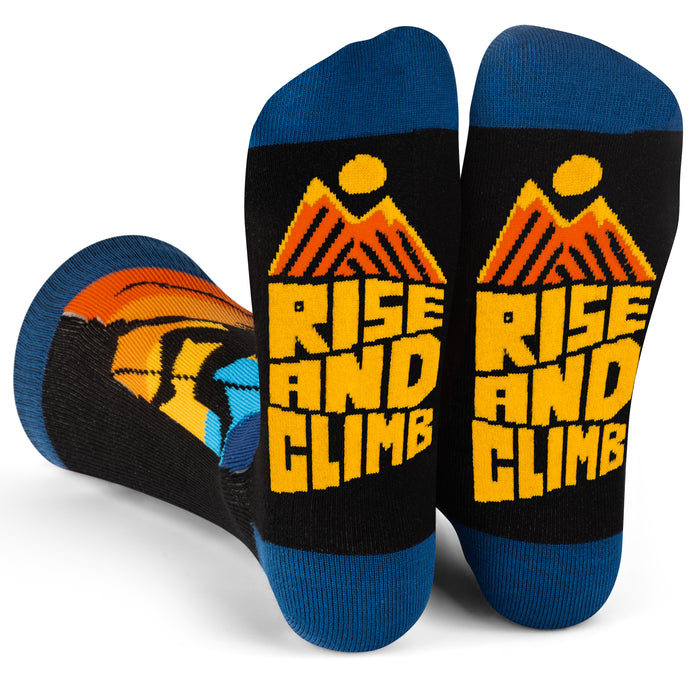 Rise and Climb (Rock Climbing) Socks