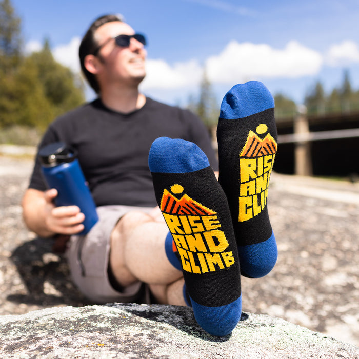 Rise and Climb (Rock Climbing) Socks