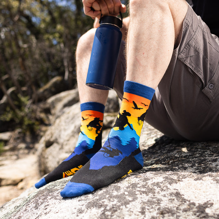 Rise and Climb (Rock Climbing) Socks