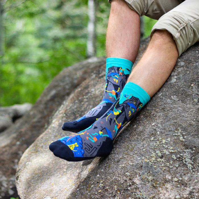 I'd Rather Be Rock Climbing Socks