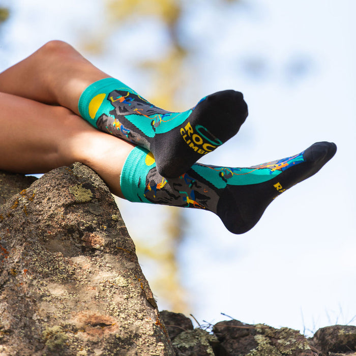 I'd Rather Be Rock Climbing Socks