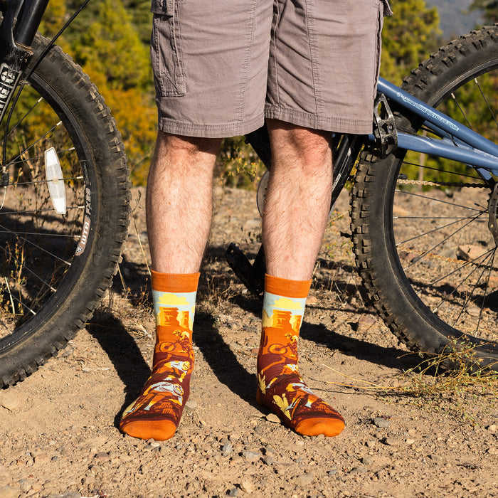 This Is How I Roll (Mountain Biking) Socks