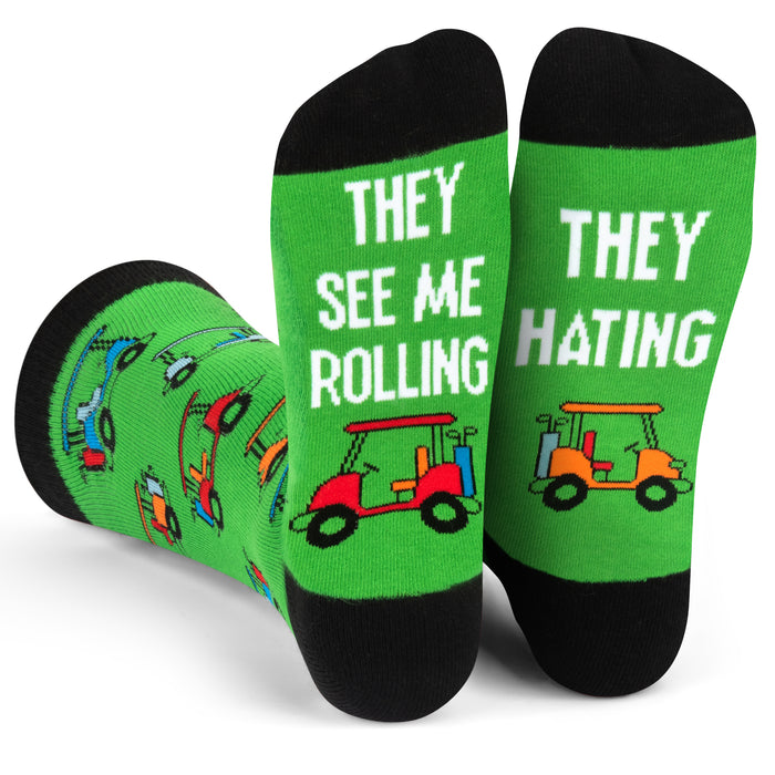 They See Me Rolling (Golf) Socks