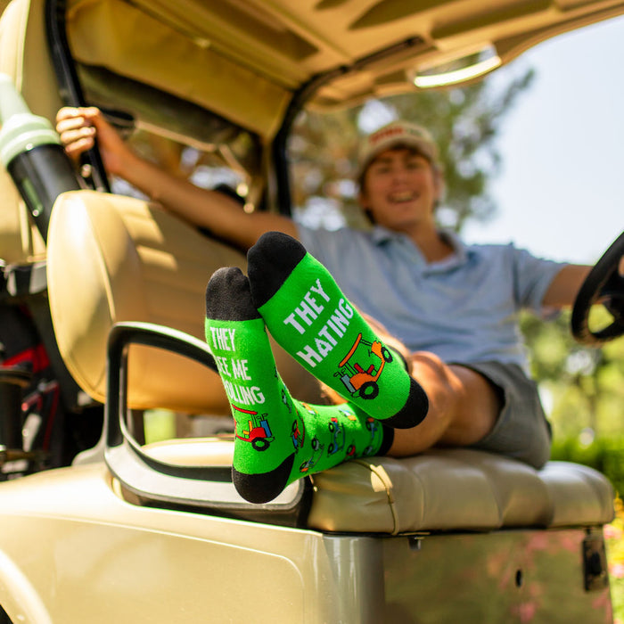 They See Me Rolling (Golf) Socks