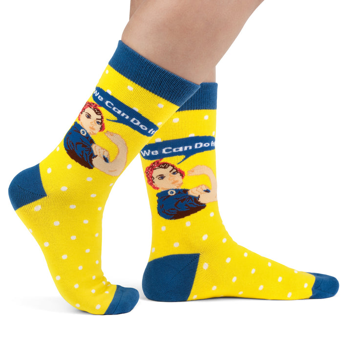 Rosie The Riveter Socks