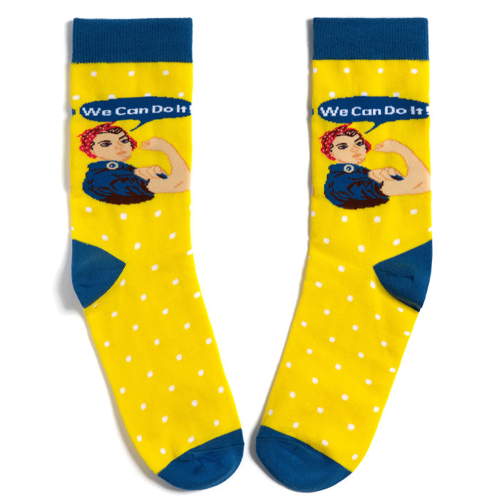 Rosie The Riveter Socks