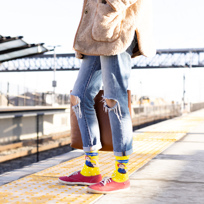 Rosie The Riveter Socks