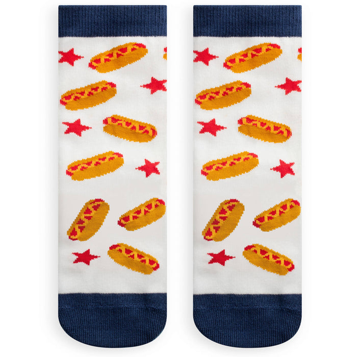 Top Dog Crazy Colorful Hot Dog Socks for Kids