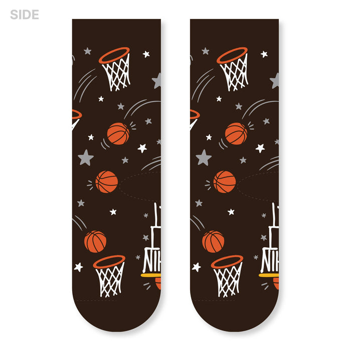 Nothing But Net Kids Basketball Socks for Boys and Girls