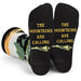 The Mountains are Calling Socks for Outdoor Lovers