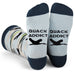 Quack Addict Camo Hunting Socks Funny Gift for Duck Hunters
