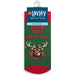 Buck the Halls Funny Socks for Men who Hunt