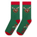 Buck the Halls Funny Socks for Men who Hunt