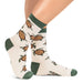 Go With The Flow Sea Turtle Socks for Men and Women