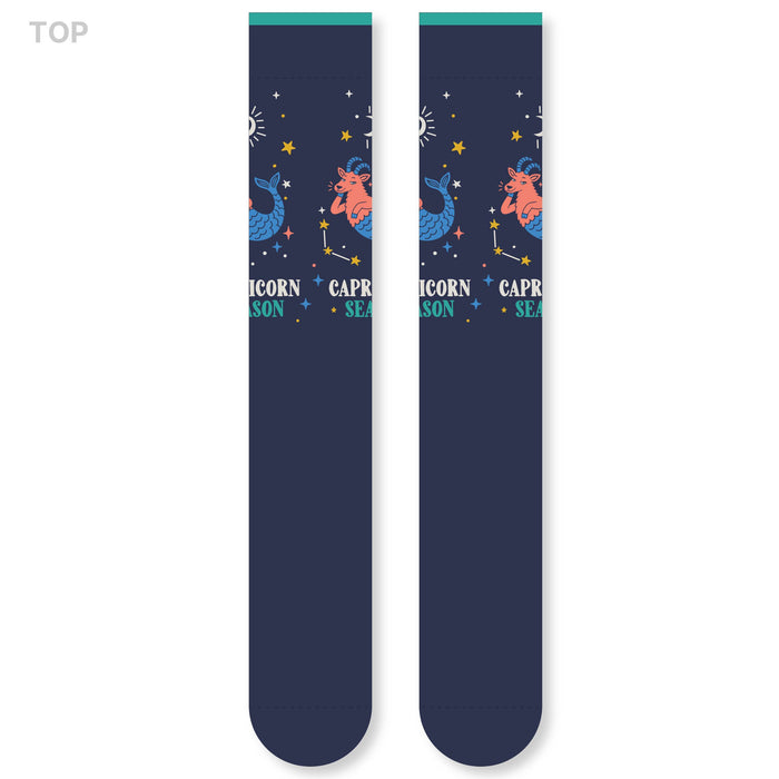 Capricorn Season Astrology Socks Birthday Gift for Women
