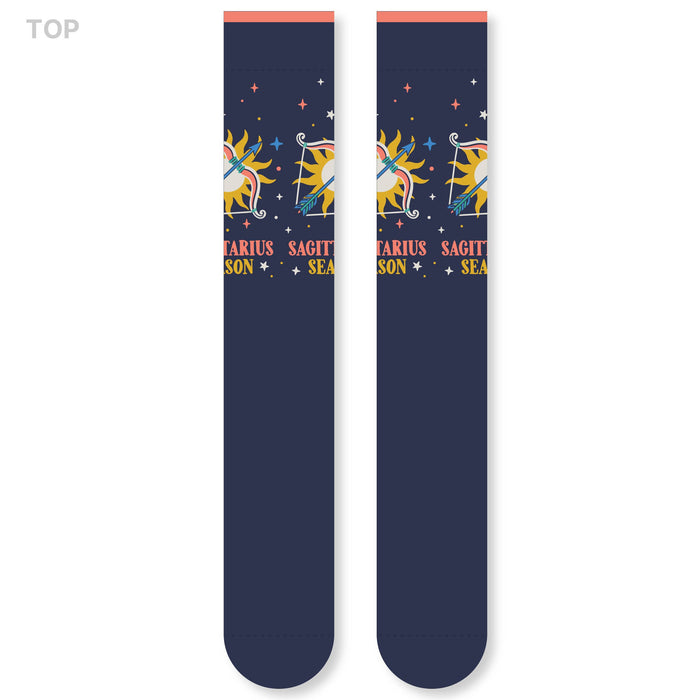 Sagittarius Season Astrology Socks Birthday Gift for Women
