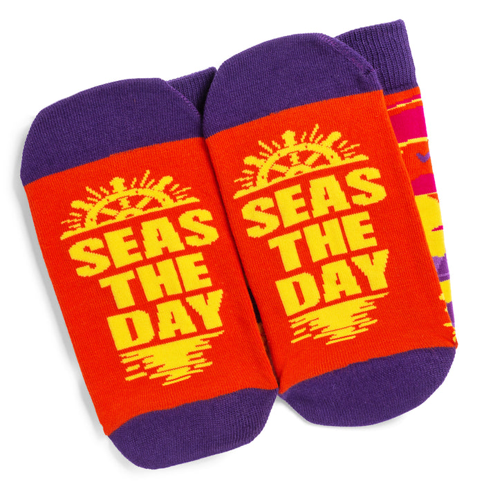 Seas the Day Sailing Socks