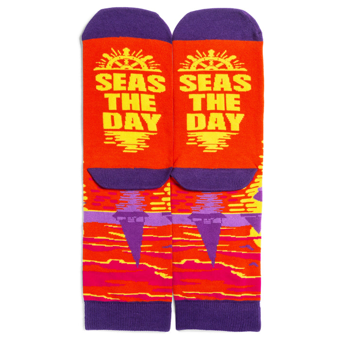 Seas the Day Sailing Socks