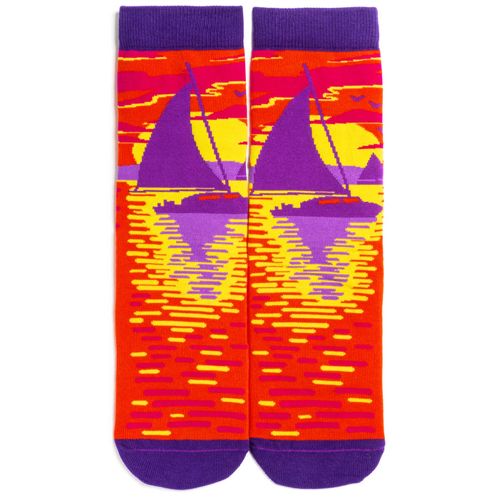 Seas the Day Sailing Socks