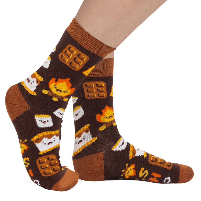 Campers Have S'more Fun (Kids) Socks