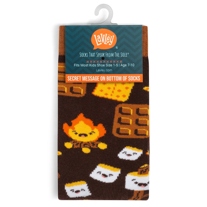 Campers Have S'more Fun (Kids) Socks